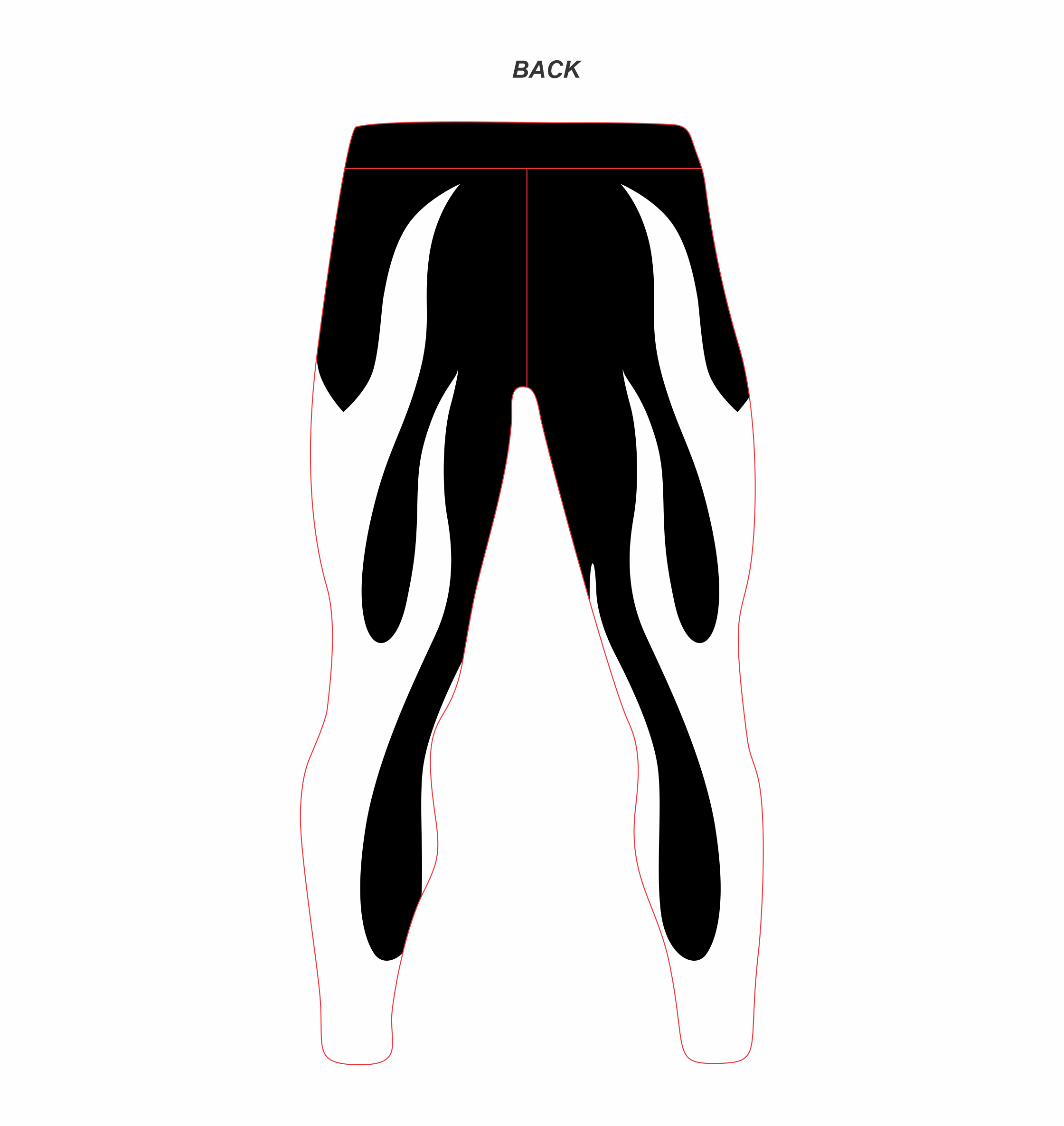 Wrestling Tights Black, White Fire Style, Stretchable and Customized Colors