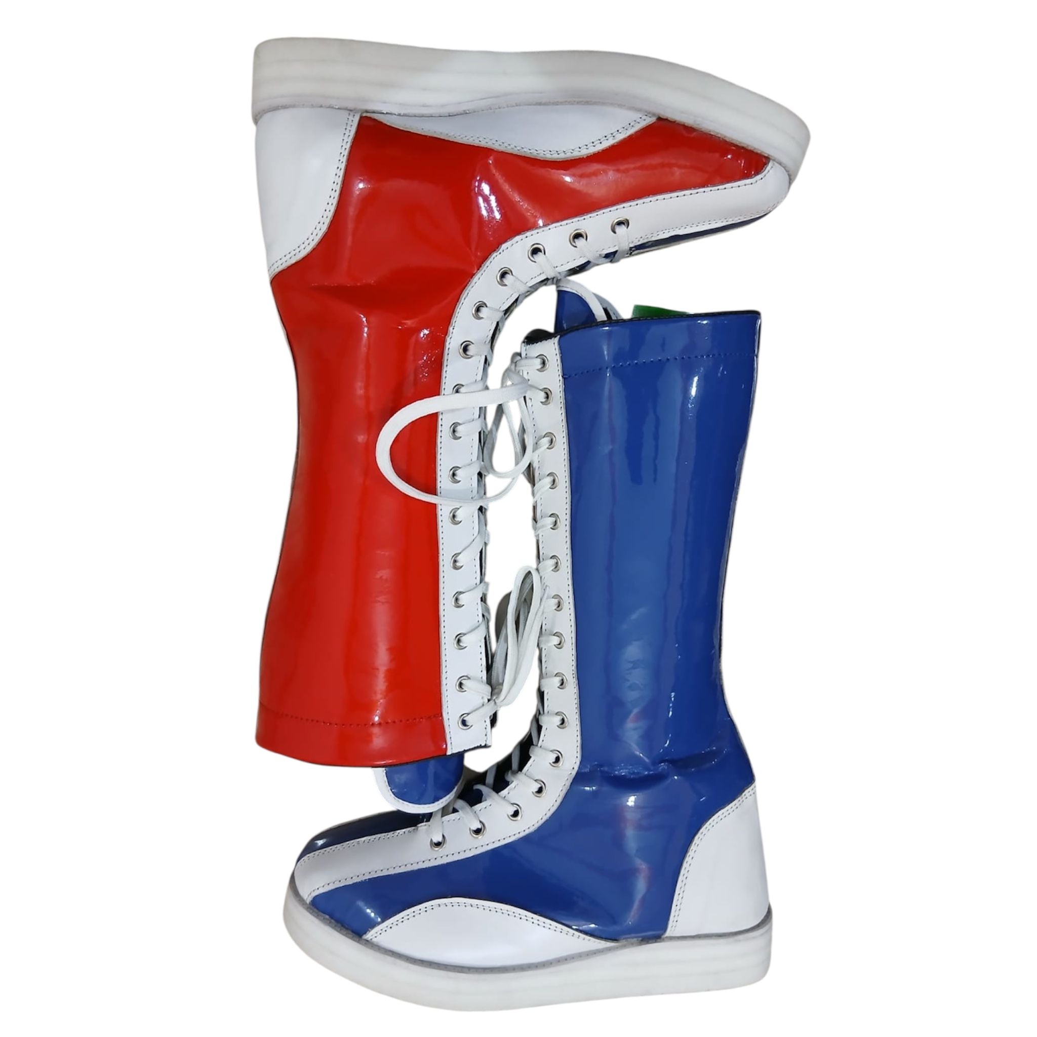 Professionele stoeiskoene, Handgemaak, 100% Egte Leer, Bulldog-styl