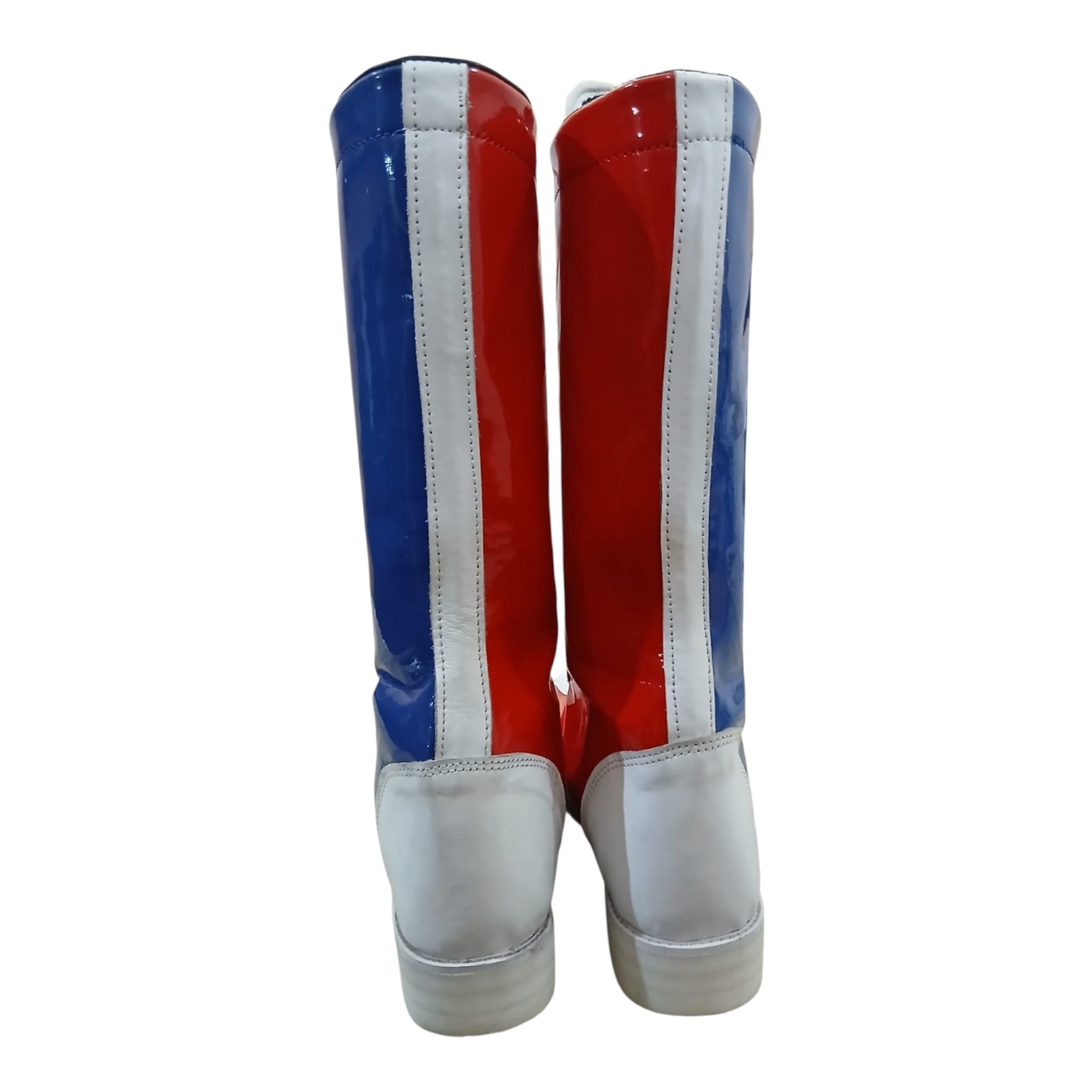 Professionele stoeiskoene, Handgemaak, 100% Egte Leer, Bulldog-styl