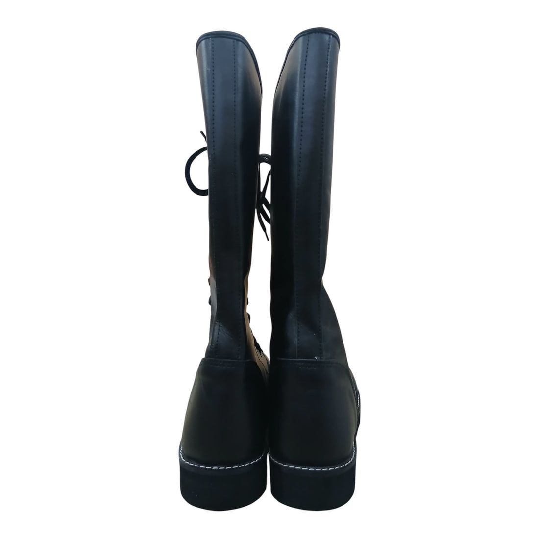 Handmade Black Wrestling Boots, 100% Original Leather